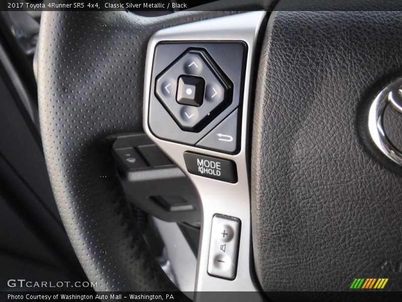 Classic Silver Metallic / Black 2017 Toyota 4Runner SR5 4x4