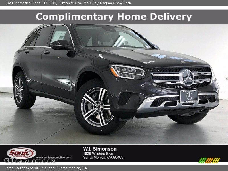 Graphite Gray Metallic / Magma Gray/Black 2021 Mercedes-Benz GLC 300