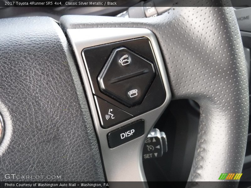 Classic Silver Metallic / Black 2017 Toyota 4Runner SR5 4x4