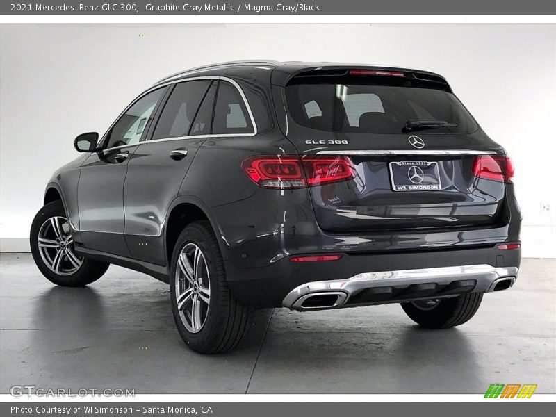 Graphite Gray Metallic / Magma Gray/Black 2021 Mercedes-Benz GLC 300