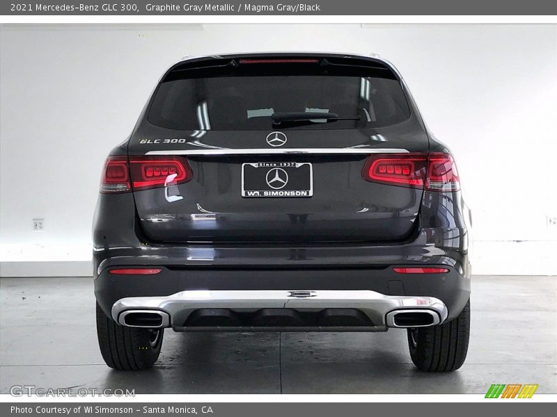 Graphite Gray Metallic / Magma Gray/Black 2021 Mercedes-Benz GLC 300