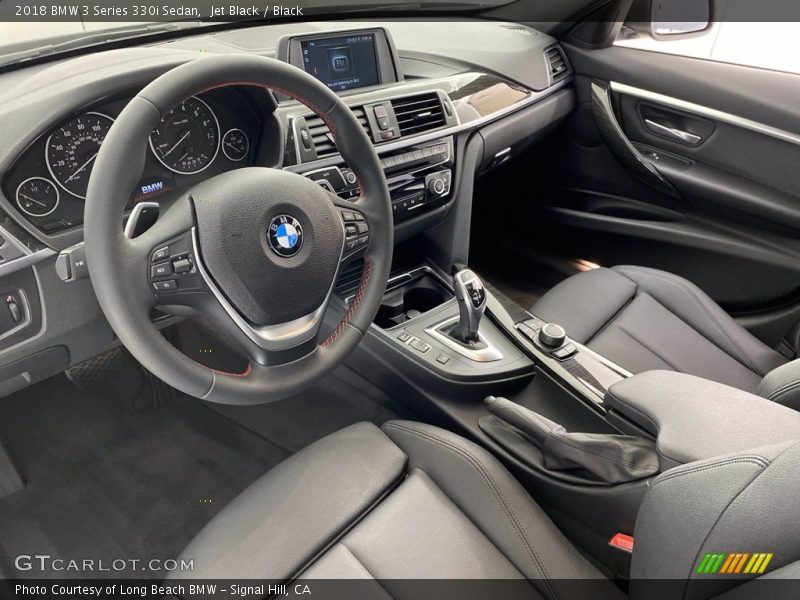 Jet Black / Black 2018 BMW 3 Series 330i Sedan