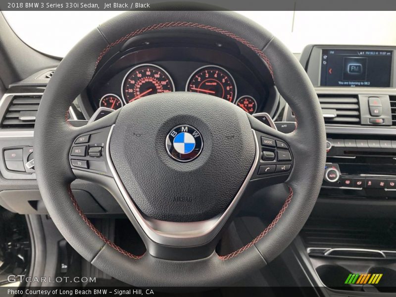 Jet Black / Black 2018 BMW 3 Series 330i Sedan