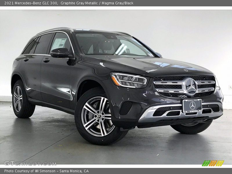Graphite Gray Metallic / Magma Gray/Black 2021 Mercedes-Benz GLC 300