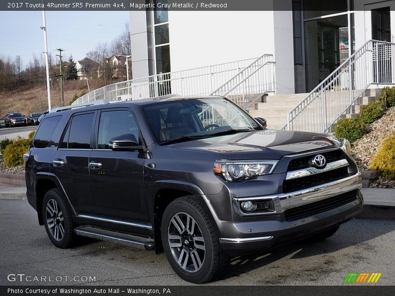 Magnetic Gray Metallic / Redwood 2017 Toyota 4Runner SR5 Premium 4x4
