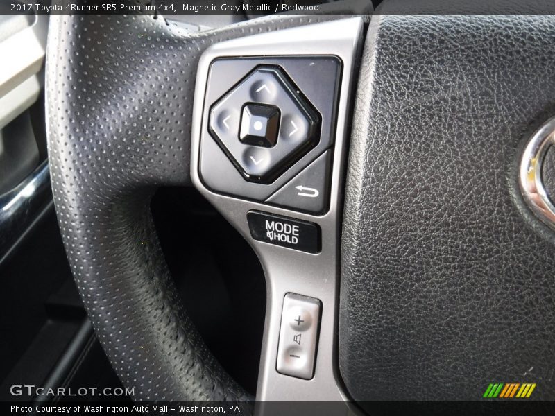 Magnetic Gray Metallic / Redwood 2017 Toyota 4Runner SR5 Premium 4x4