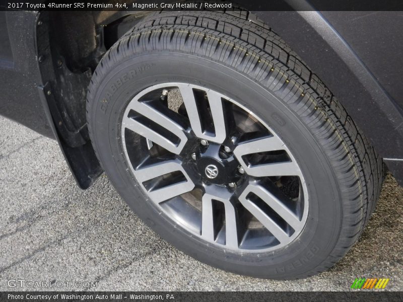 Magnetic Gray Metallic / Redwood 2017 Toyota 4Runner SR5 Premium 4x4