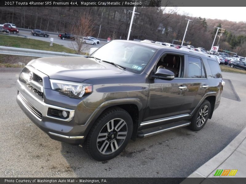 Magnetic Gray Metallic / Redwood 2017 Toyota 4Runner SR5 Premium 4x4
