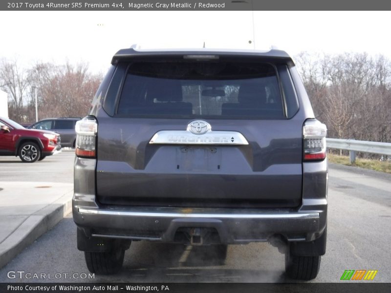 Magnetic Gray Metallic / Redwood 2017 Toyota 4Runner SR5 Premium 4x4