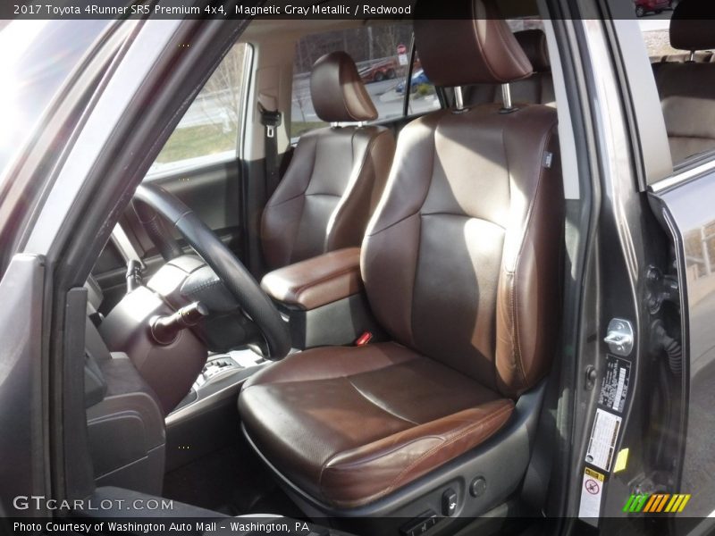 Magnetic Gray Metallic / Redwood 2017 Toyota 4Runner SR5 Premium 4x4