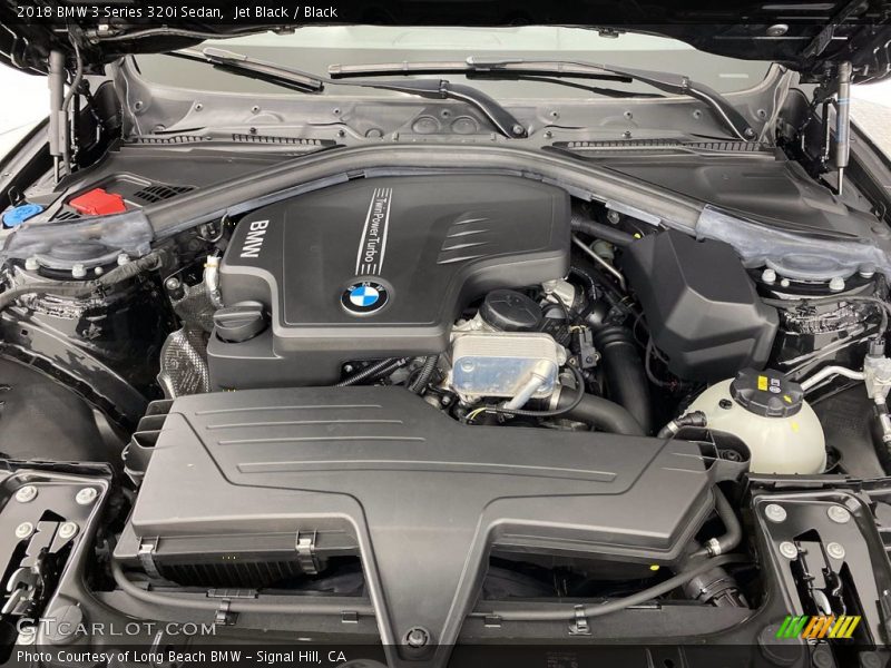 Jet Black / Black 2018 BMW 3 Series 320i Sedan