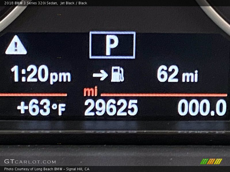 Jet Black / Black 2018 BMW 3 Series 320i Sedan