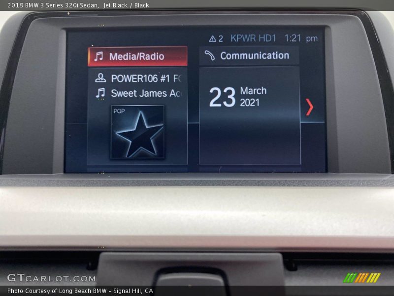 Jet Black / Black 2018 BMW 3 Series 320i Sedan