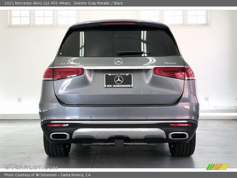 Selenite Gray Metallic / Black 2021 Mercedes-Benz GLS 450 4Matic