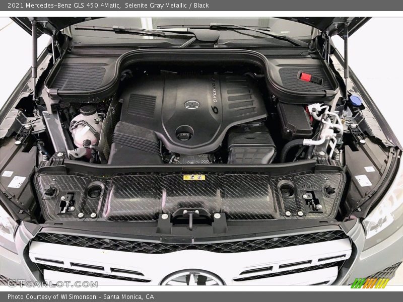 Selenite Gray Metallic / Black 2021 Mercedes-Benz GLS 450 4Matic