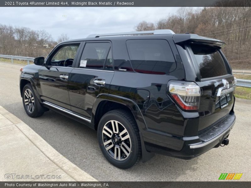 Midnight Black Metallic / Redwood 2021 Toyota 4Runner Limited 4x4