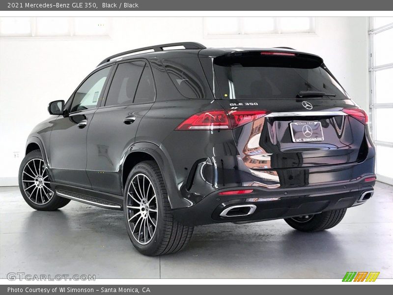 Black / Black 2021 Mercedes-Benz GLE 350