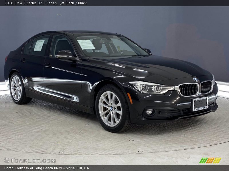 Jet Black / Black 2018 BMW 3 Series 320i Sedan