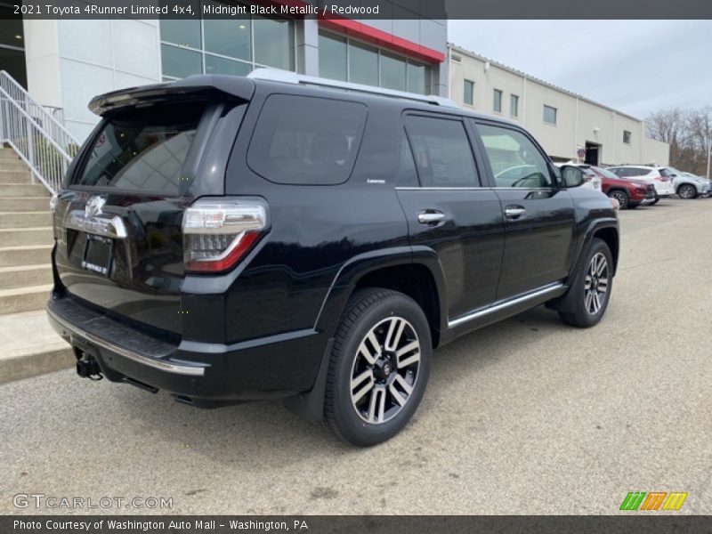 Midnight Black Metallic / Redwood 2021 Toyota 4Runner Limited 4x4