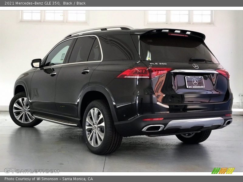Black / Black 2021 Mercedes-Benz GLE 350