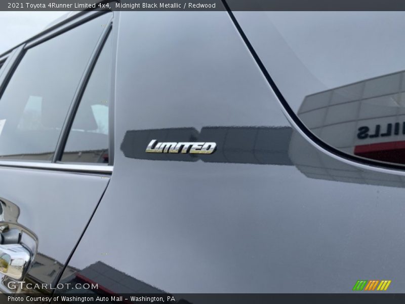 Midnight Black Metallic / Redwood 2021 Toyota 4Runner Limited 4x4