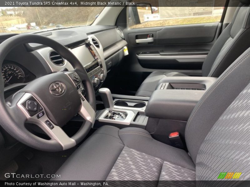 Midnight Black Metallic / Black 2021 Toyota Tundra SR5 CrewMax 4x4