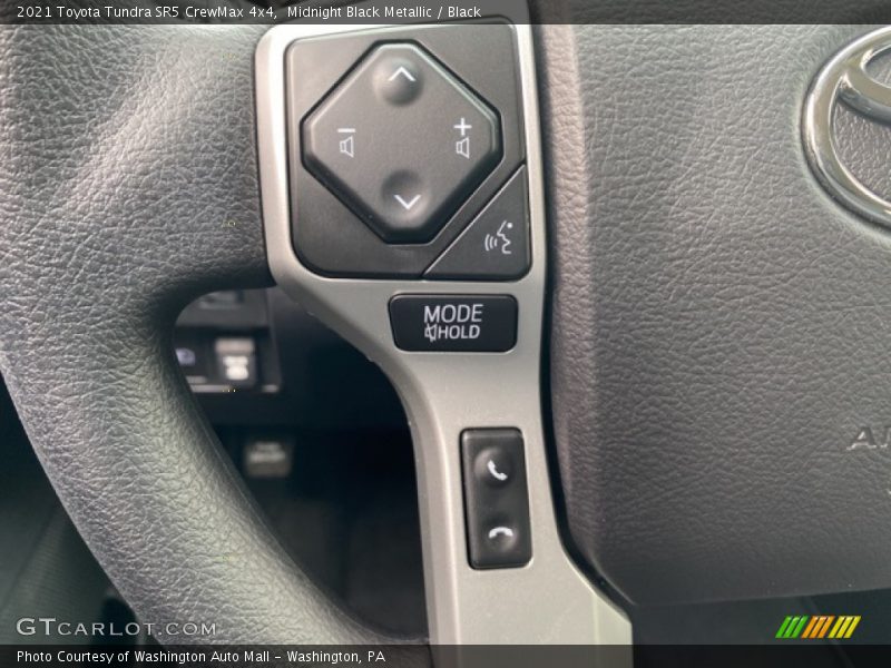 Midnight Black Metallic / Black 2021 Toyota Tundra SR5 CrewMax 4x4