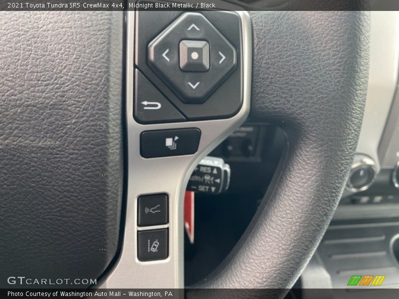 Midnight Black Metallic / Black 2021 Toyota Tundra SR5 CrewMax 4x4