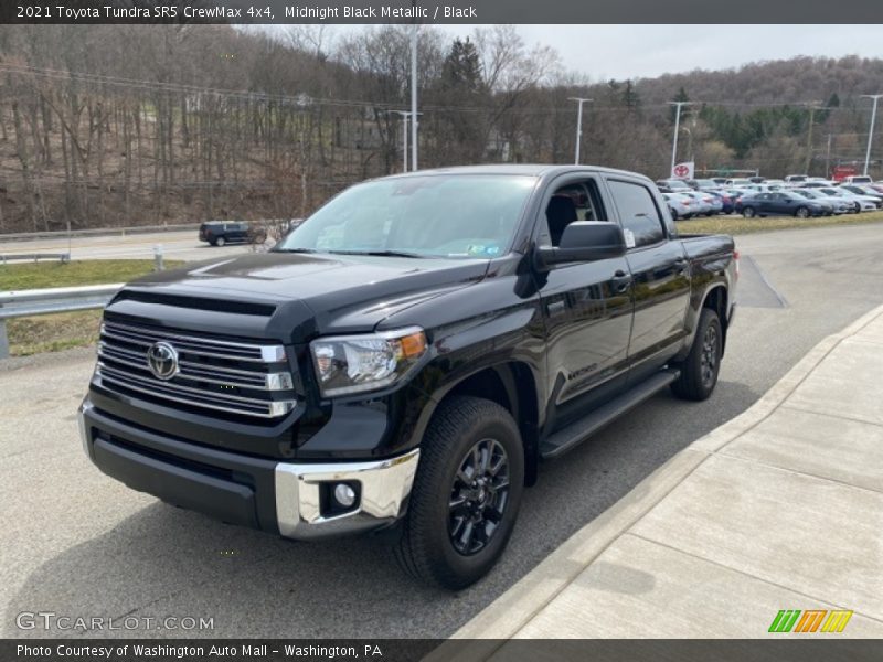 Midnight Black Metallic / Black 2021 Toyota Tundra SR5 CrewMax 4x4