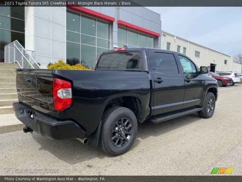 Midnight Black Metallic / Black 2021 Toyota Tundra SR5 CrewMax 4x4