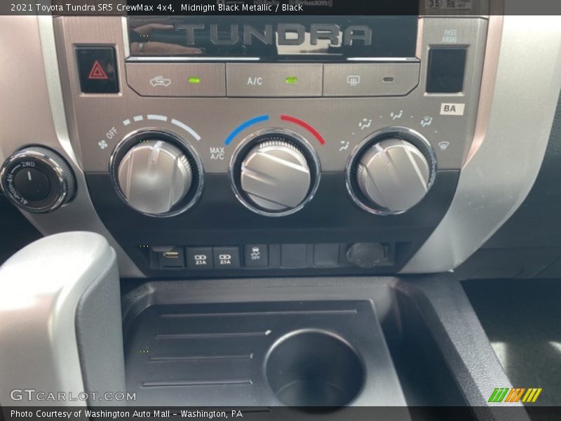 Midnight Black Metallic / Black 2021 Toyota Tundra SR5 CrewMax 4x4