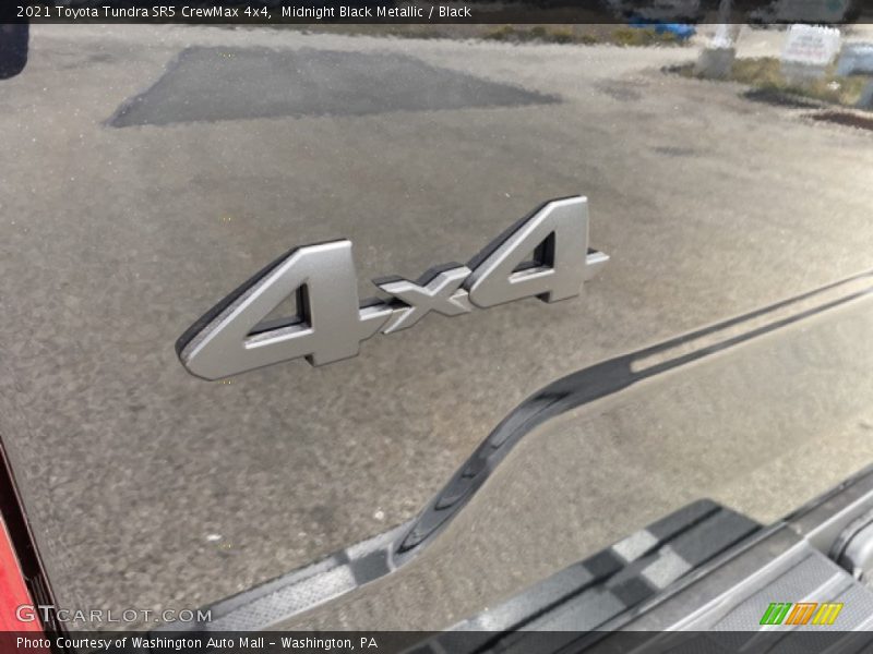 Midnight Black Metallic / Black 2021 Toyota Tundra SR5 CrewMax 4x4