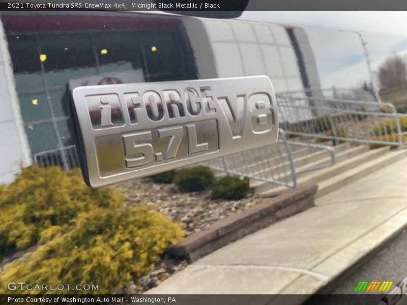 Midnight Black Metallic / Black 2021 Toyota Tundra SR5 CrewMax 4x4