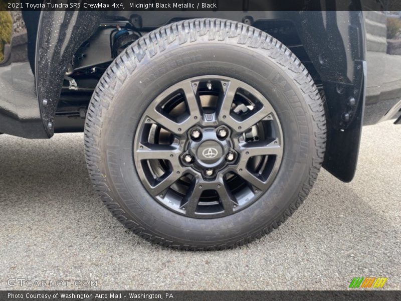 Midnight Black Metallic / Black 2021 Toyota Tundra SR5 CrewMax 4x4