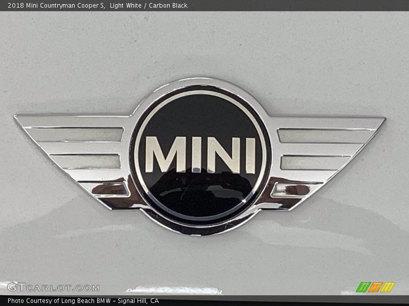 Light White / Carbon Black 2018 Mini Countryman Cooper S