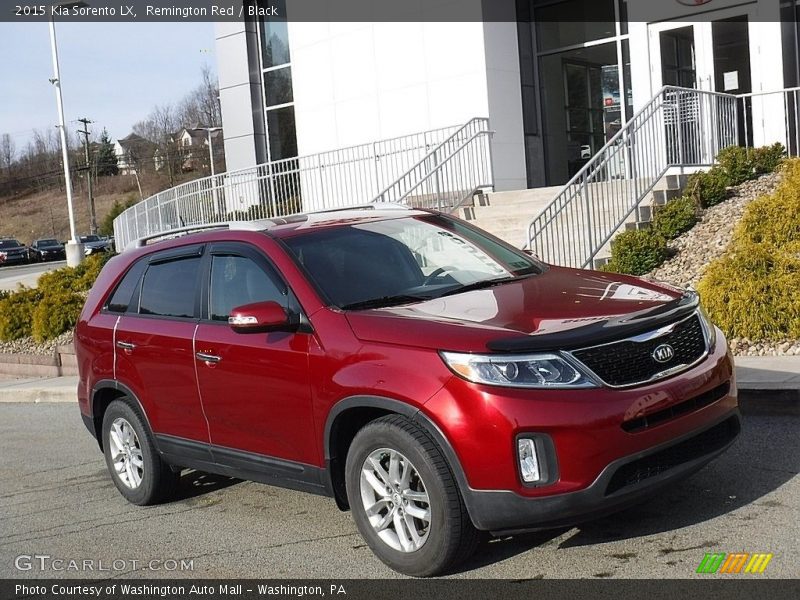 Remington Red / Black 2015 Kia Sorento LX