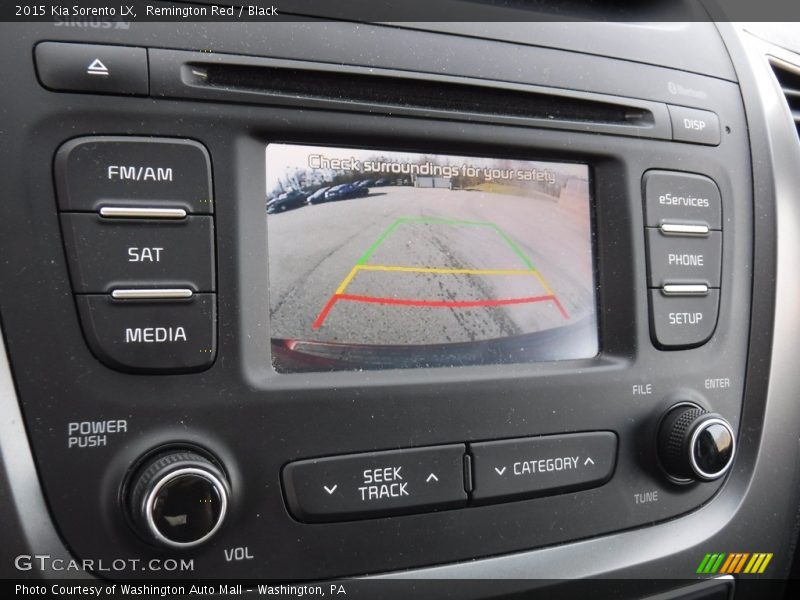 Remington Red / Black 2015 Kia Sorento LX