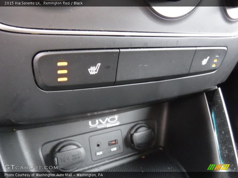 Remington Red / Black 2015 Kia Sorento LX