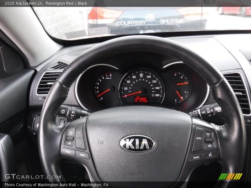 Remington Red / Black 2015 Kia Sorento LX