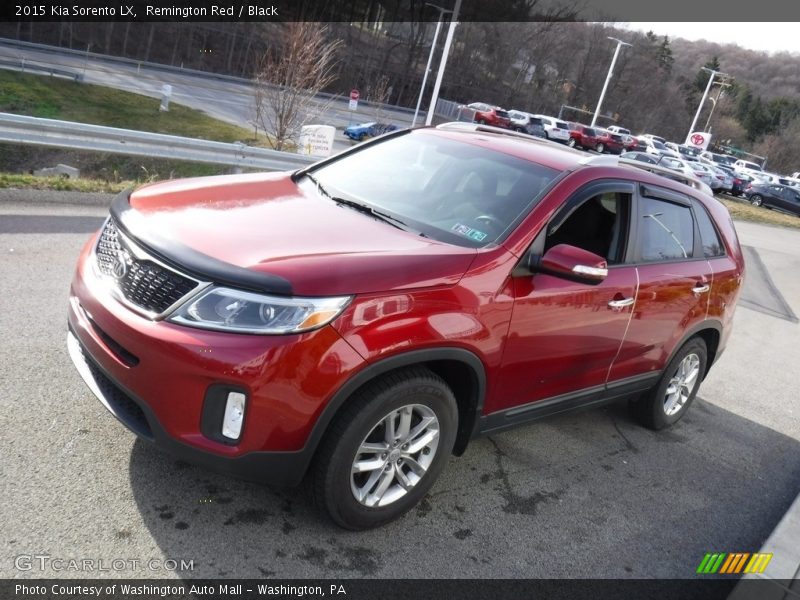 Remington Red / Black 2015 Kia Sorento LX