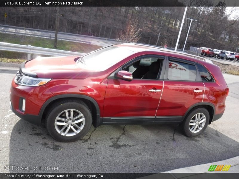 Remington Red / Black 2015 Kia Sorento LX