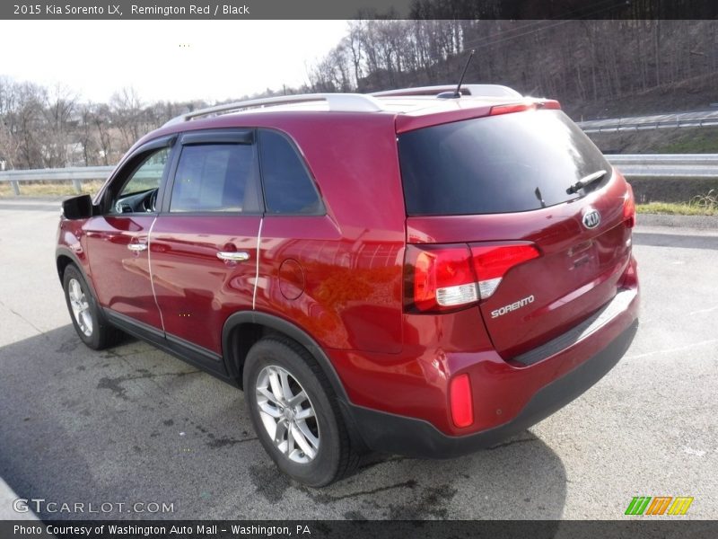 Remington Red / Black 2015 Kia Sorento LX