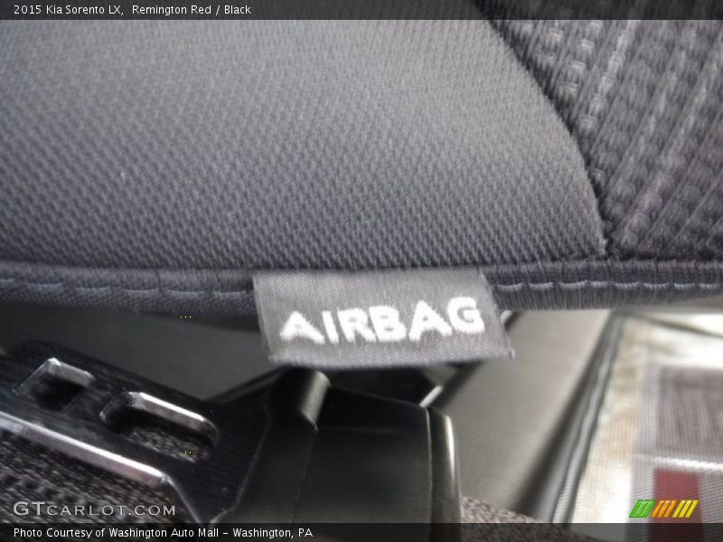 Remington Red / Black 2015 Kia Sorento LX