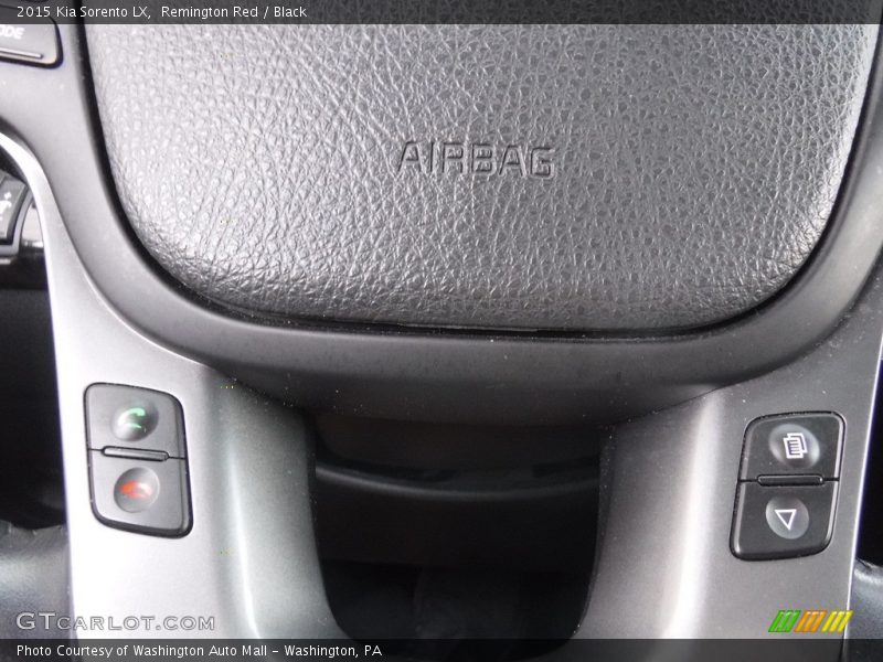 Remington Red / Black 2015 Kia Sorento LX