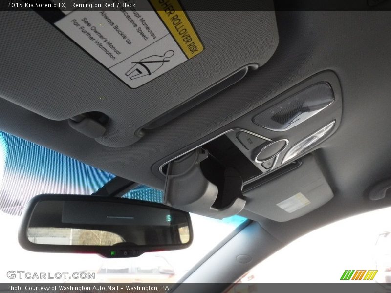 Remington Red / Black 2015 Kia Sorento LX