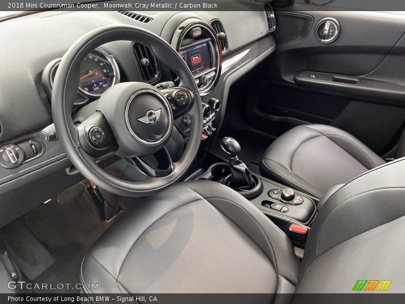 Moonwalk Gray Metallic / Carbon Black 2018 Mini Countryman Cooper