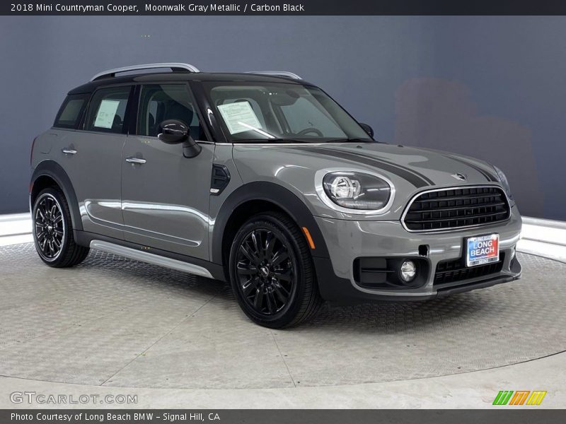Moonwalk Gray Metallic / Carbon Black 2018 Mini Countryman Cooper