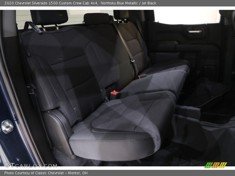 Northsky Blue Metallic / Jet Black 2020 Chevrolet Silverado 1500 Custom Crew Cab 4x4
