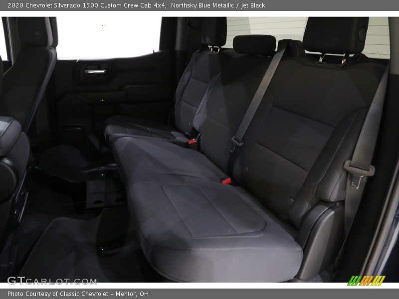Northsky Blue Metallic / Jet Black 2020 Chevrolet Silverado 1500 Custom Crew Cab 4x4