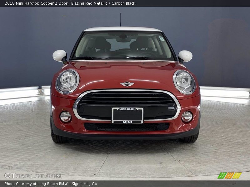 Blazing Red Metallic / Carbon Black 2018 Mini Hardtop Cooper 2 Door